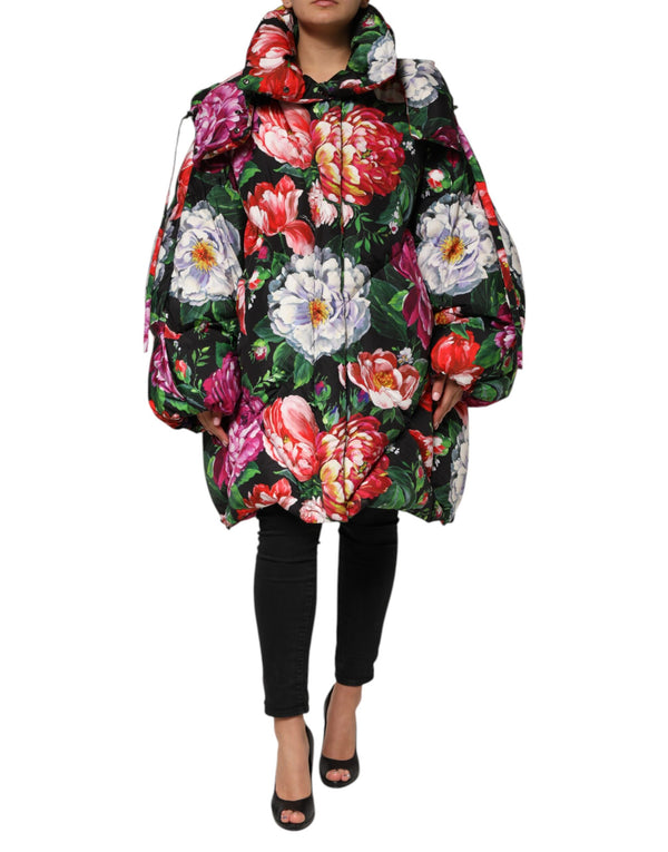 Dolce & Gabbana 100% Polyester puffer jacket in multicolor