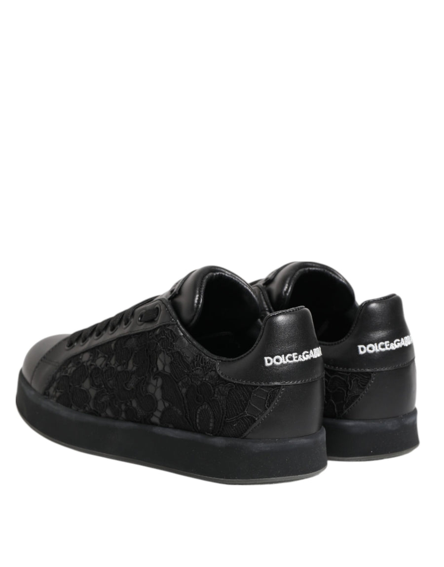 Dolce & Gabbana 7% Cotton sneaker in black