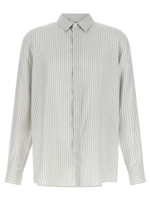 Saint Laurent قميص — رمادي