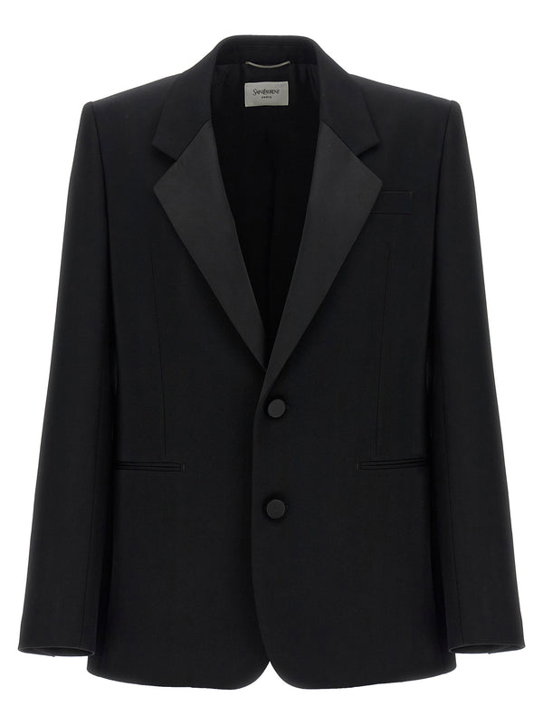 بدلة رسمية Saint Laurent Smoking بليزر — أسود