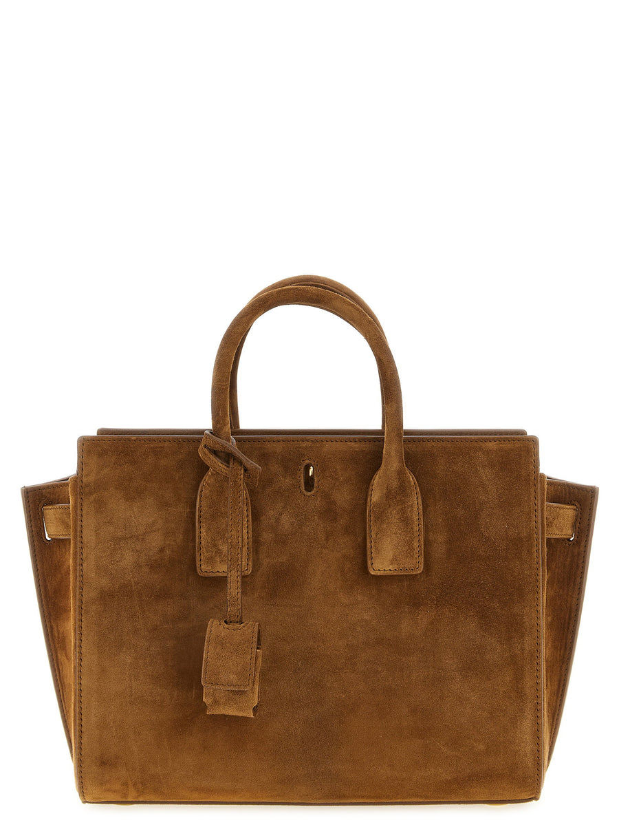 Saint Laurent Top Handle Bag — Caramel