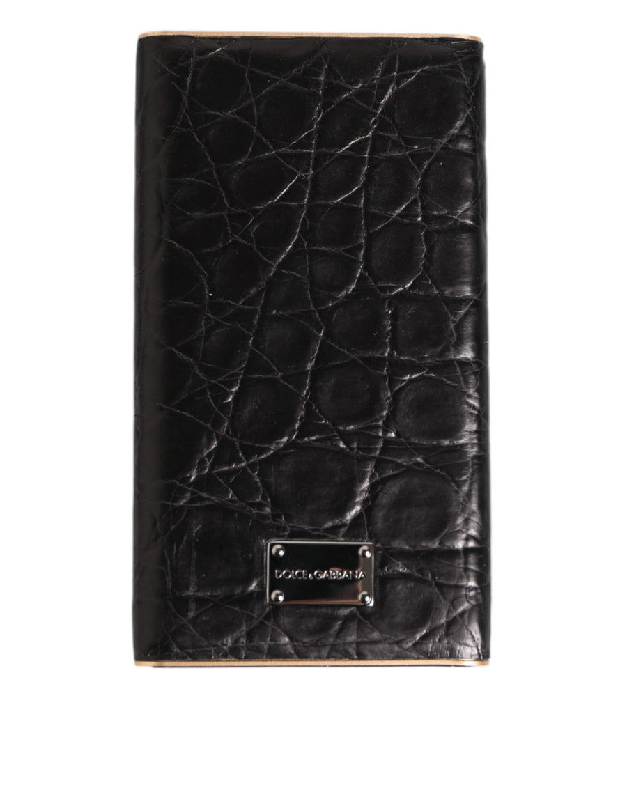 Black Leather Exotic Skin 3000mah Power Bank Charger Usb Accessory