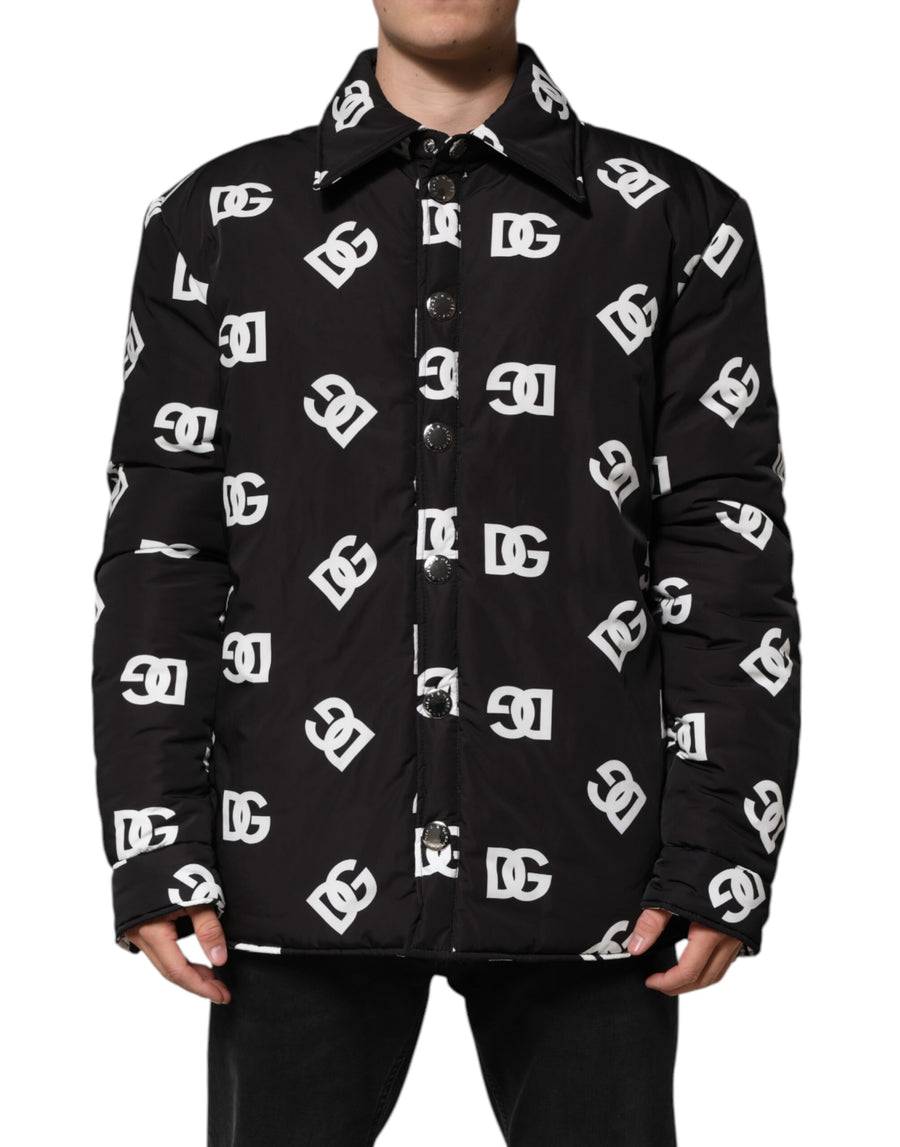 Dolce & Gabbana 100% Nylon jacket in black