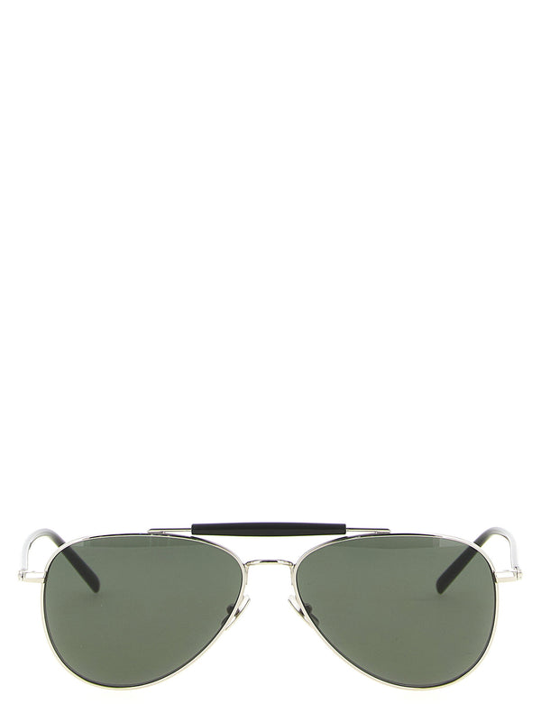 نظارة شمسية Saint Laurent SL — فضي