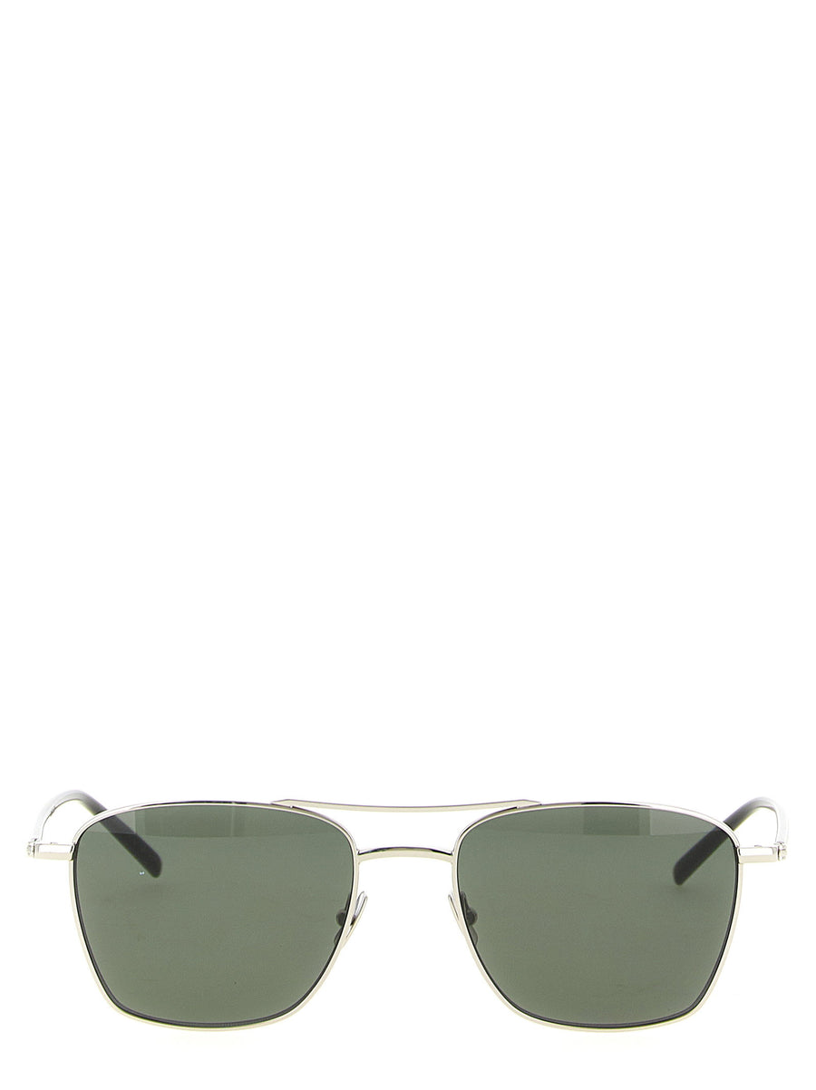 نظارة شمسية Saint Laurent SL — فضي
