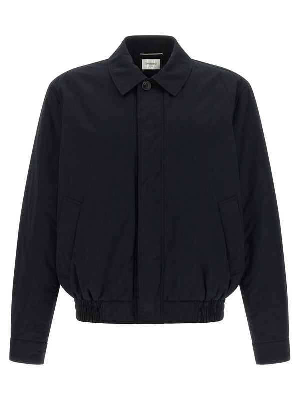 Saint Laurent كاساندري جاكيت — أسود