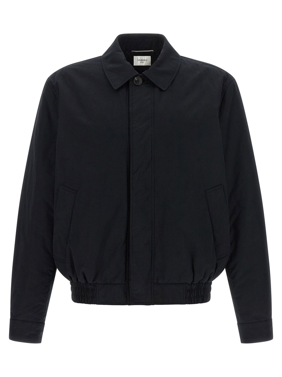 Saint Laurent كاساندري جاكيت — أسود