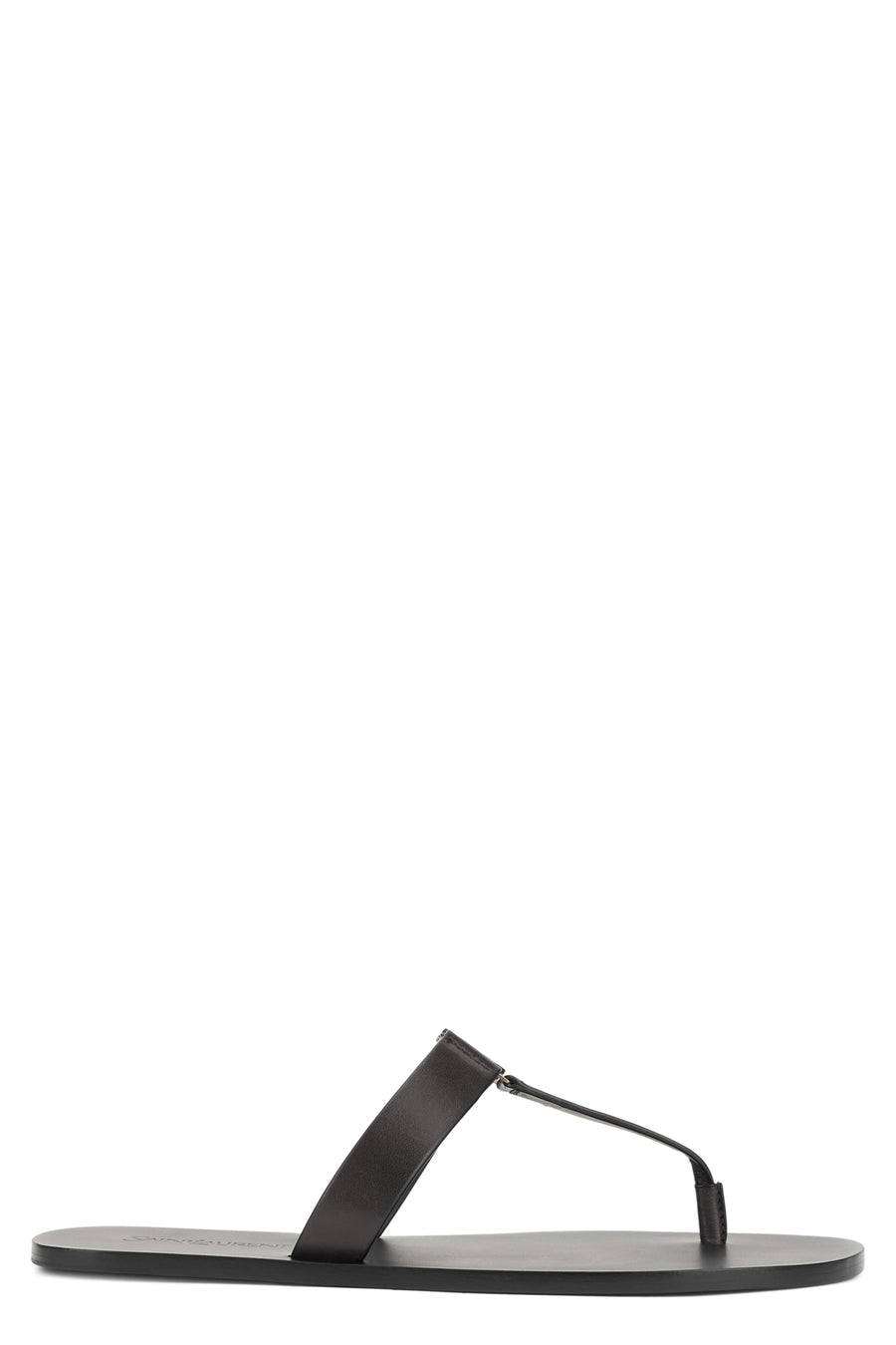 Leather Flip-Flops Ultra Dark Brown Calf Skin Flip Flops & Slides