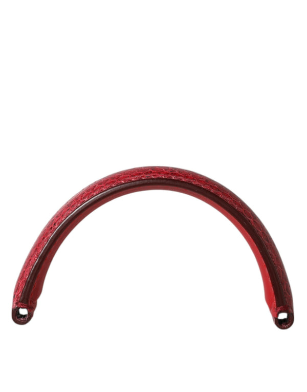 Dolce & Gabbana 100% Ayers Leather bag handle in red
