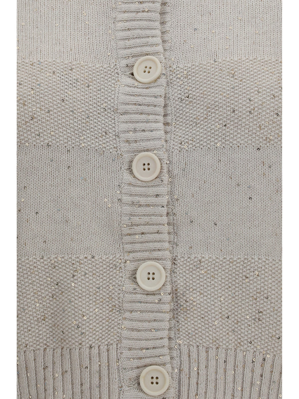 Long-Sleeve Crewneck Cotton Sweater Oat