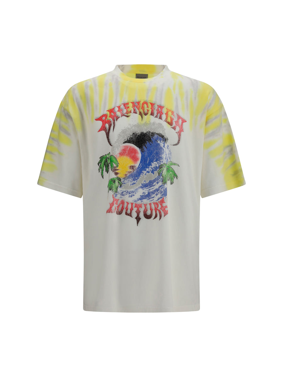 Balenciaga 100% Cotton t-shirt in white