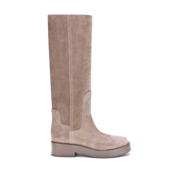 Casadei Upper 100% Calf Leather boot in beige