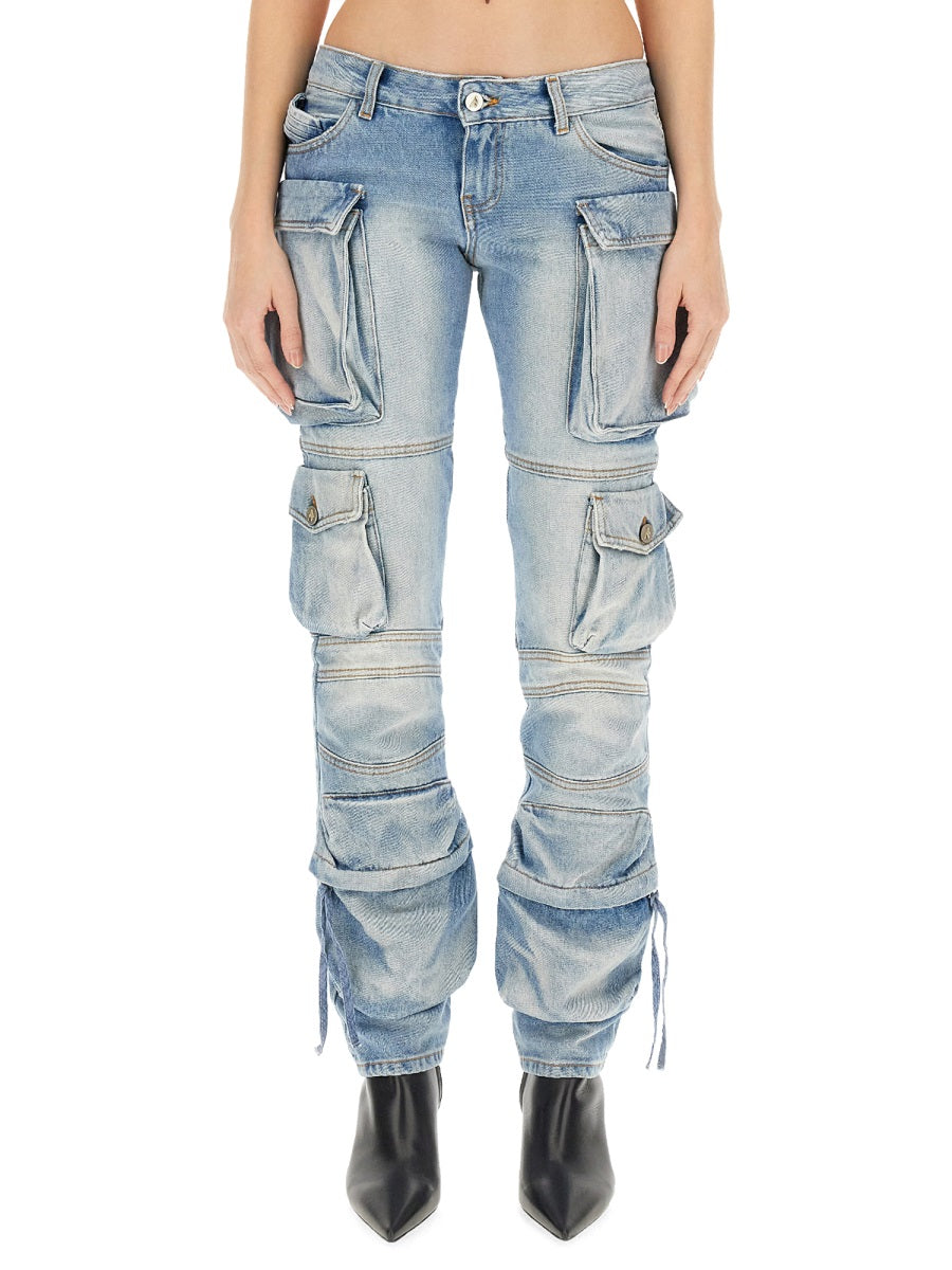 Cargo Jeans Denim Main: Cotton