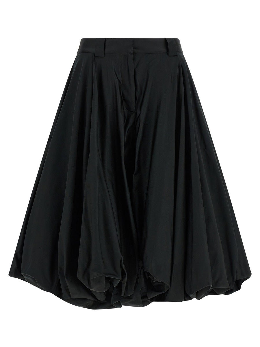 Balenciaga Balloon Bermuda Shorts — Black