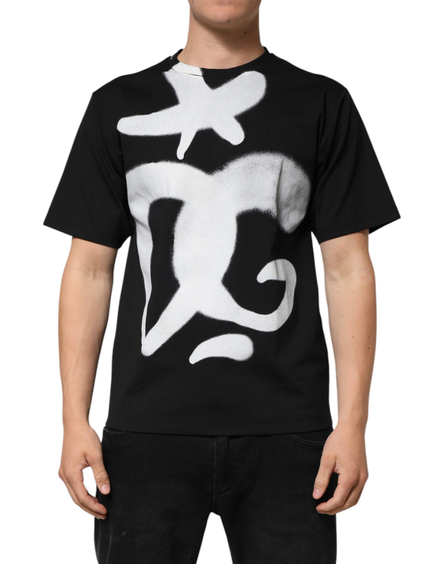 Dolce & Gabbana 59% Cotton t-shirt in black