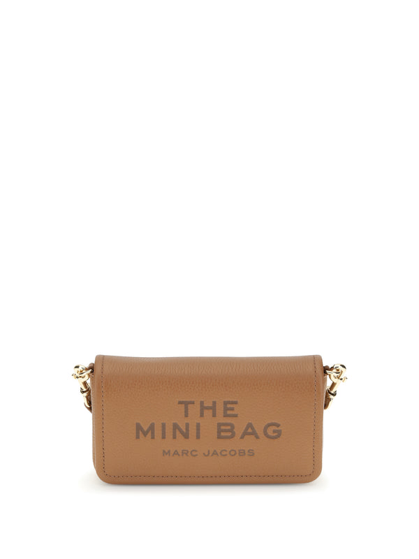 Marc Jacobs 100% calf leather mini bag in beige