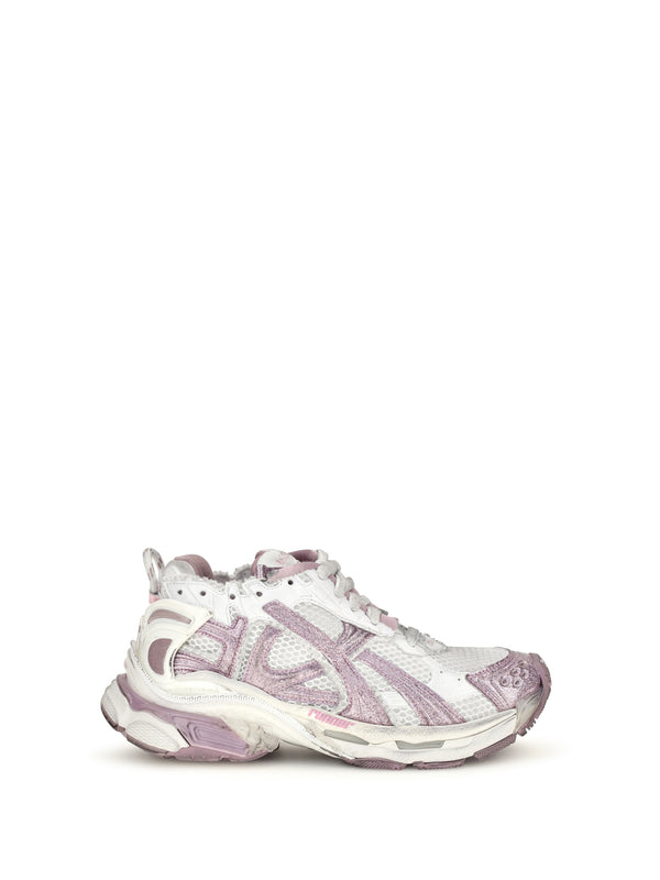 Balenciaga Upper: 100% Polyester; Sole: 100% Rubber sneaker in white