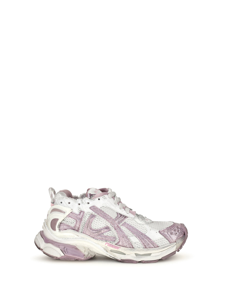 Balenciaga Upper: 100% Polyester; Sole: 100% Rubber sneaker in white