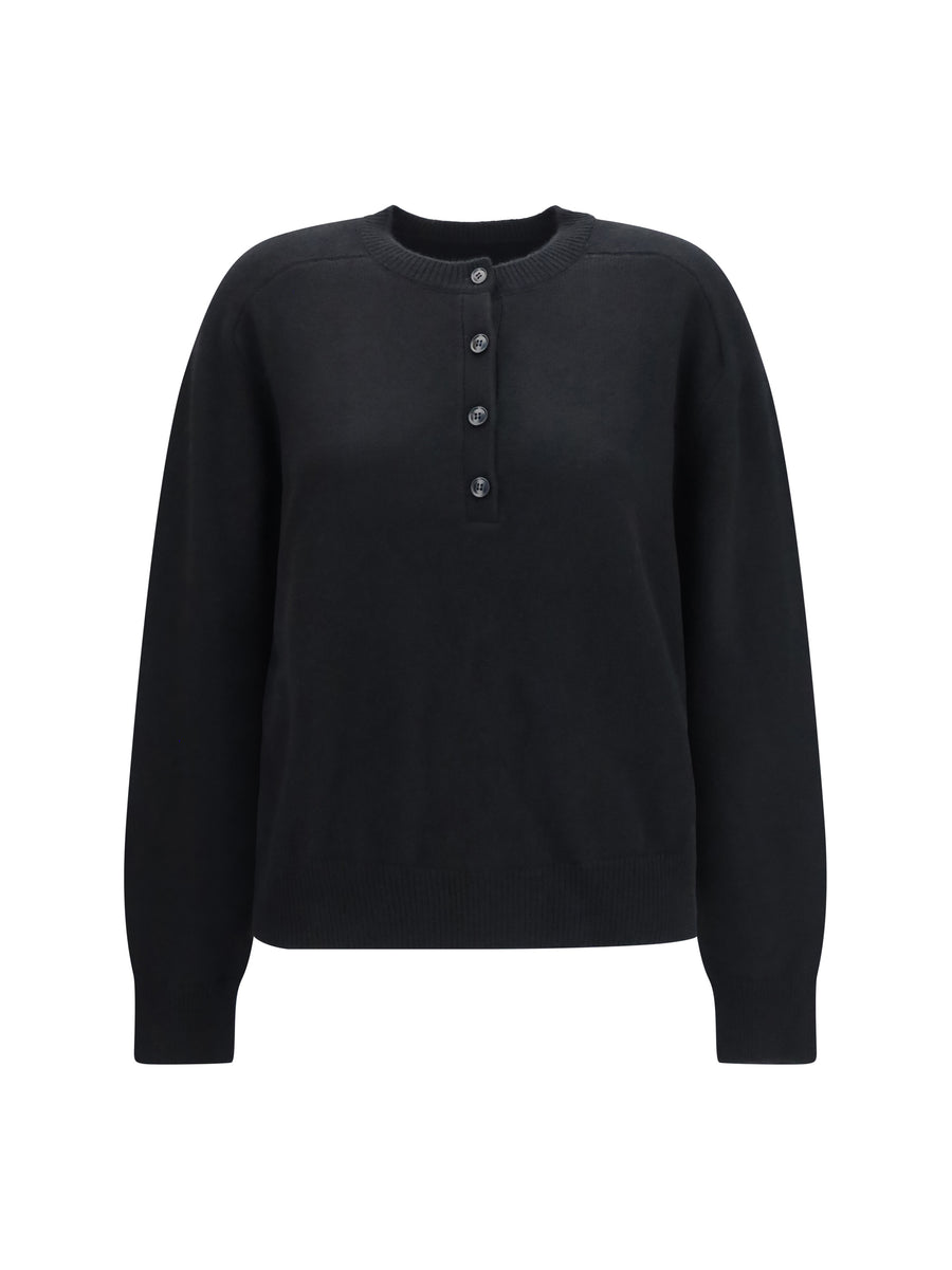 Oversized Sweater Malo Cashmere Black (capra Hircus)
