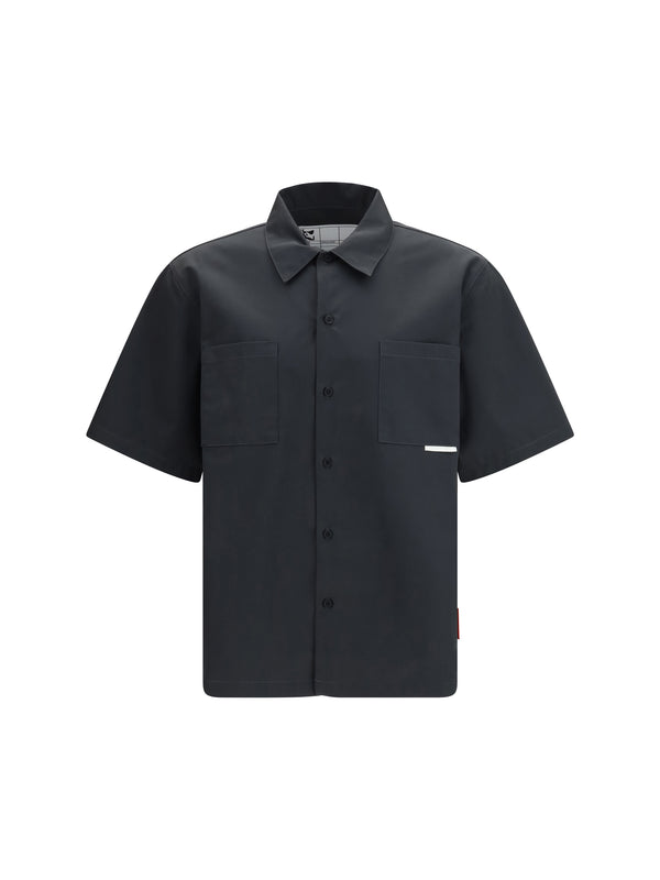 Gr10k 35% Cotton shirt in charcoal