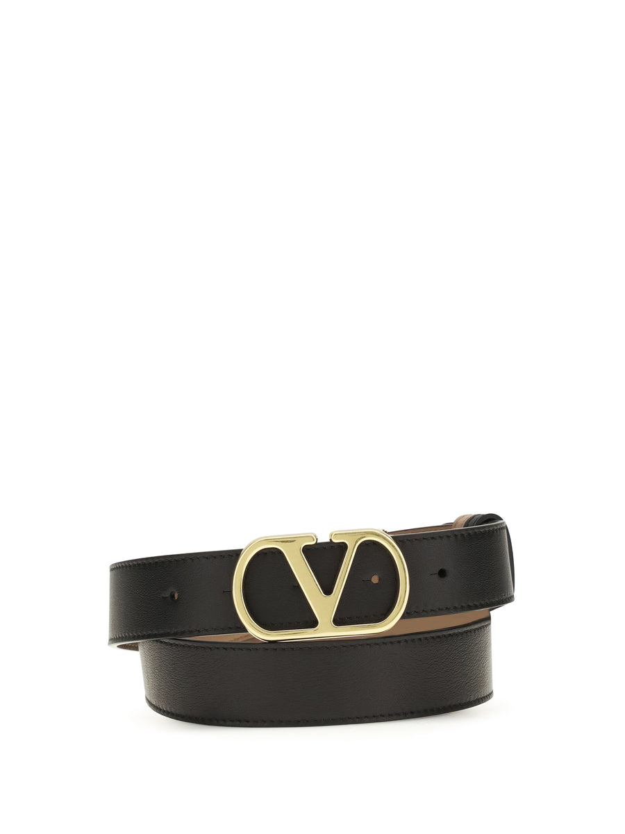 Belt H. 30 Reversibile | Vlogo Signature Nero/smokey Brown E Braces