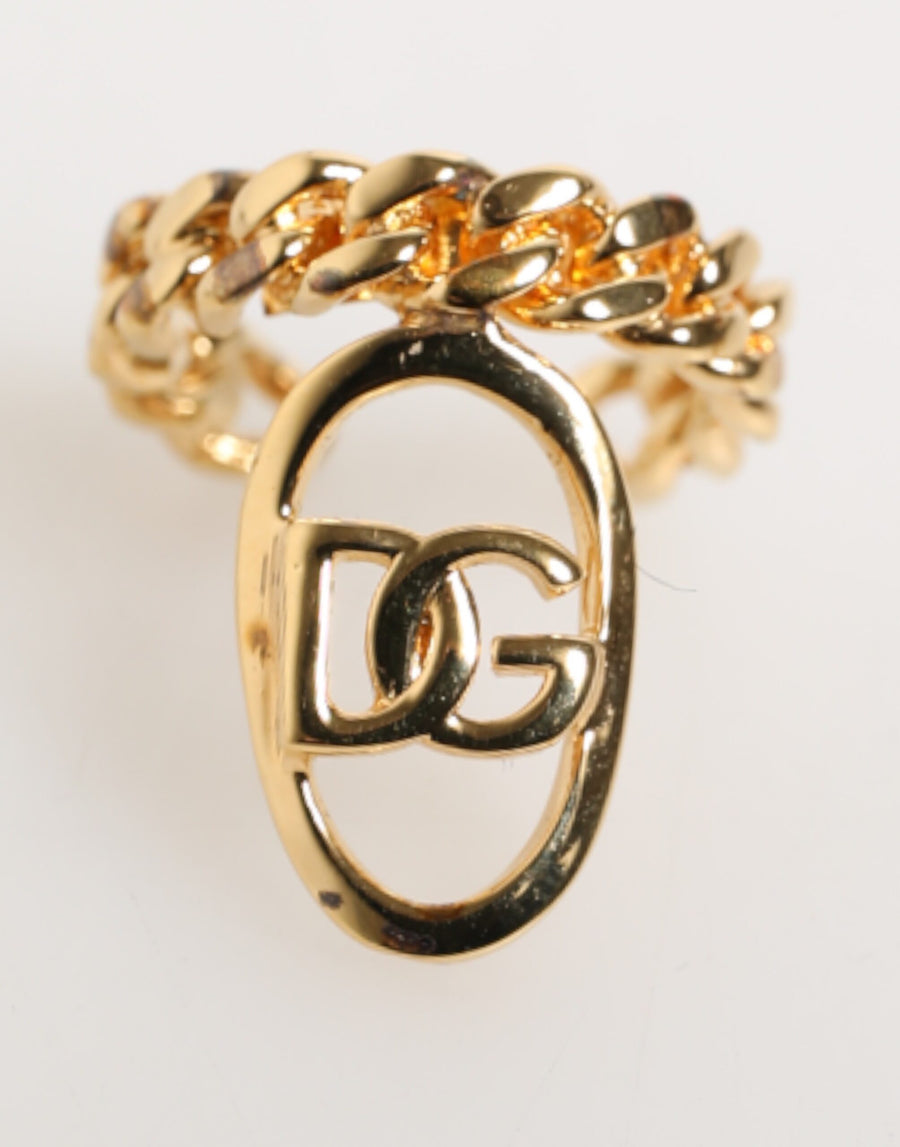 Dolce & Gabbana 100% Brass ring in gold