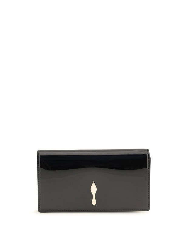 Christian Louboutin 100% calf leather (Bos Taurus) shoulder bag in black