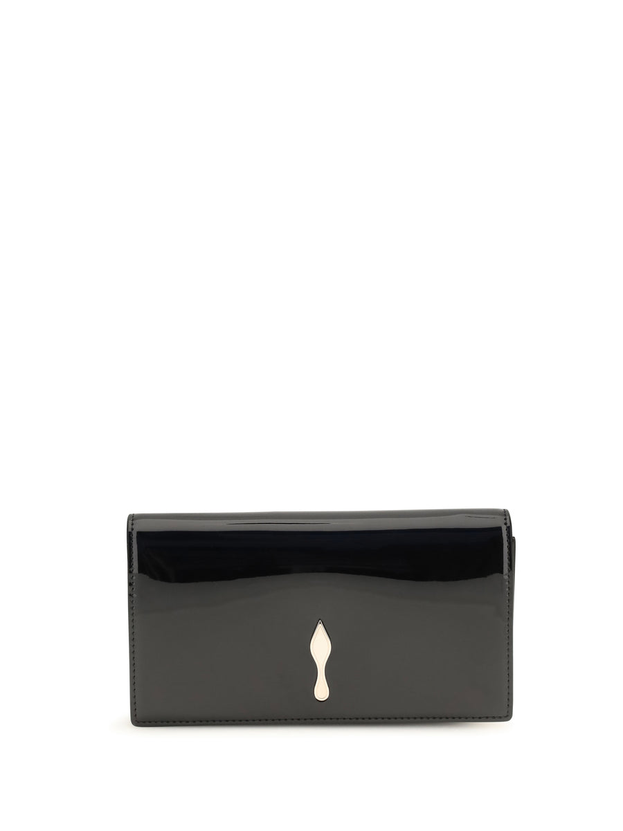 Christian Louboutin 100% calf leather (Bos Taurus) shoulder bag in black