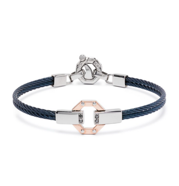 Barakà 18kt Rose Gold bracelet in blue