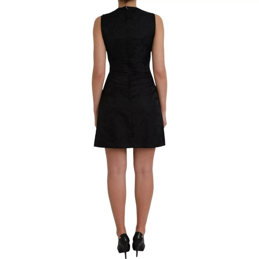 Dolce & Gabbana 100% Nylon; Lining: 95% Cupro dress in black