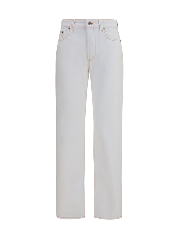 Versace 100% Cotton jeans in white