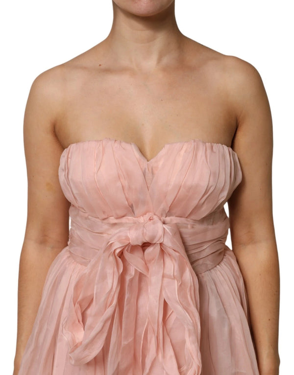 Dolce & Gabbana 100% Silk; Lining: 60% Silk dress in pink