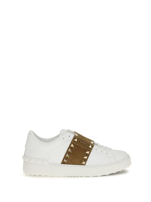 Valentino Garavani Upper: 100% calf leather; Sole: 100% rubber sneaker in white