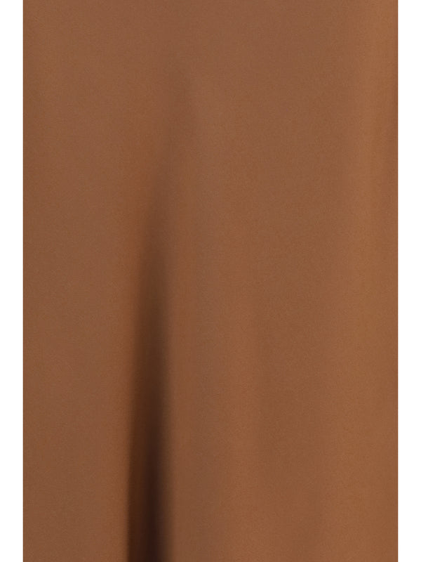 Midi Skirt Tan Acetate