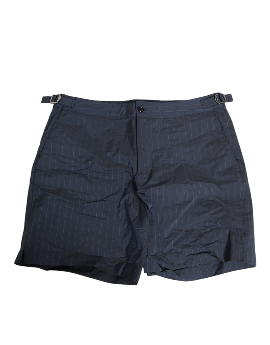 Dolce & Gabbana 70% Polyester swim shorts in navy