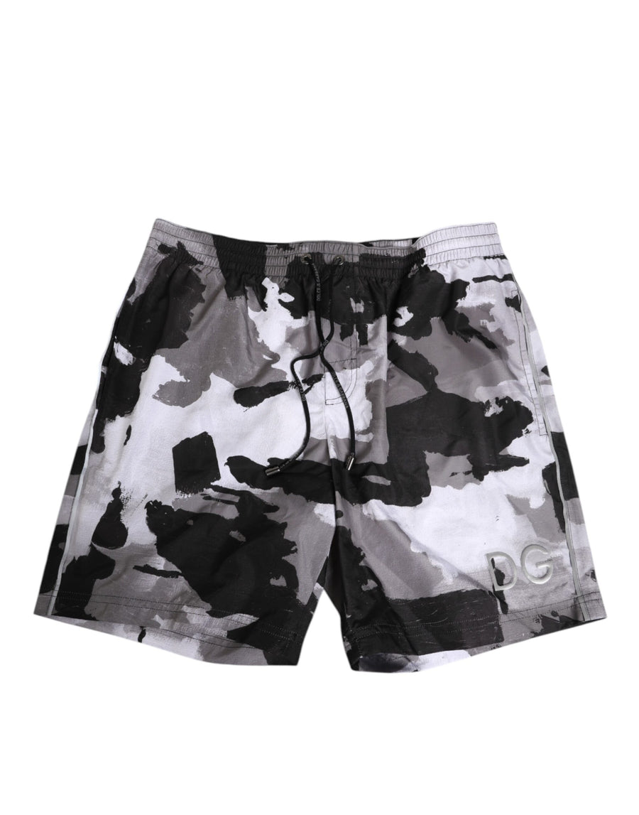 Dolce & Gabbana 100% Polyester swim shorts in multicolor