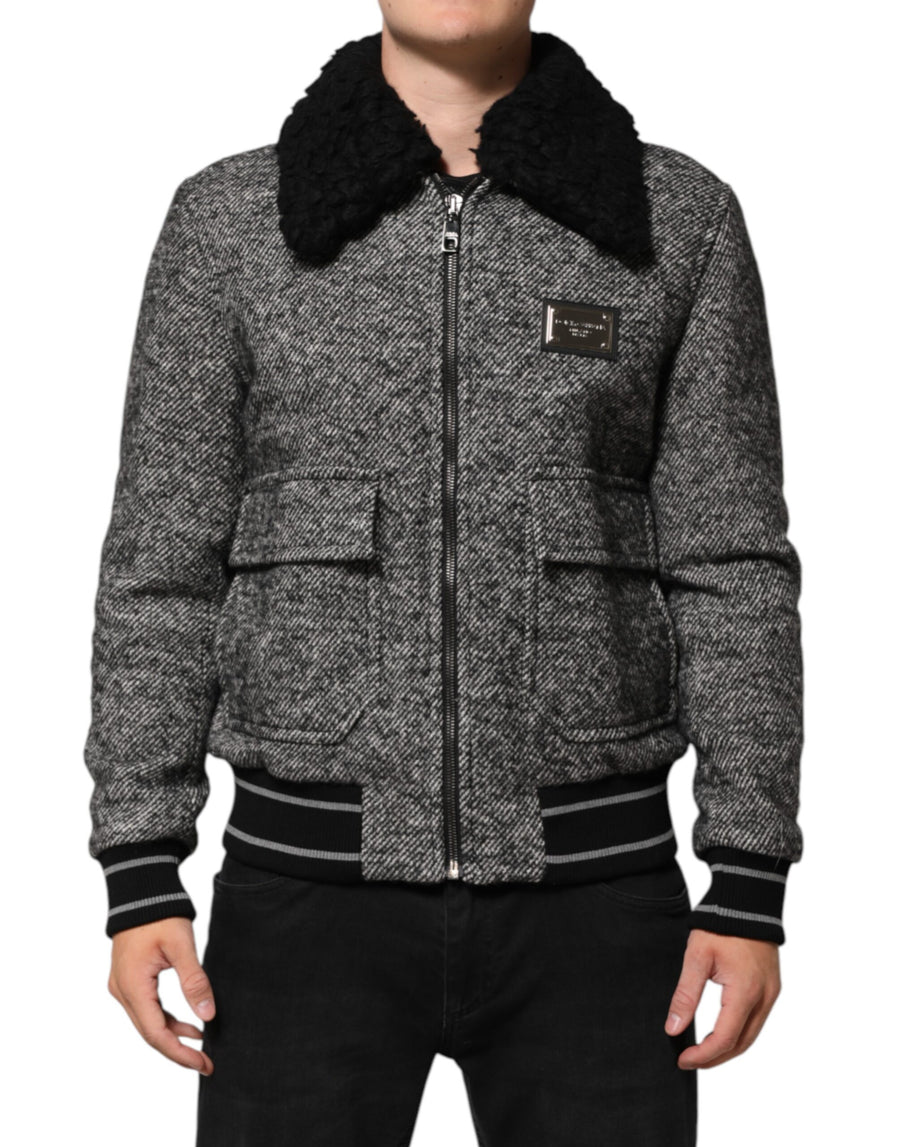 Dolce & Gabbana 52% Wool jacket in gray