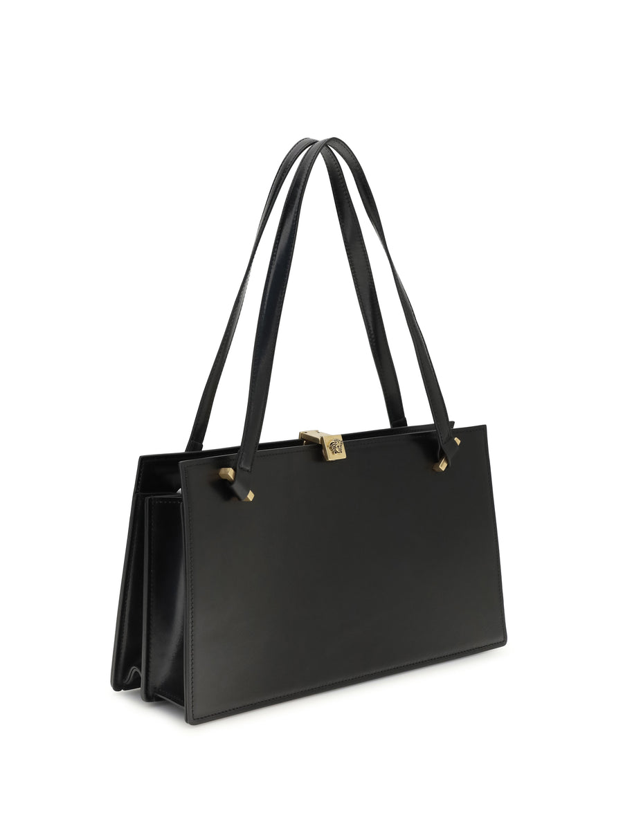 Shoulder Bag Severine Black Leather Calf