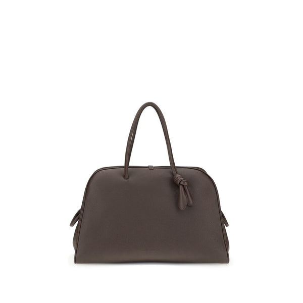 Jacquemus 100% Calf Leather Bos Taurus shoulder bag in brown