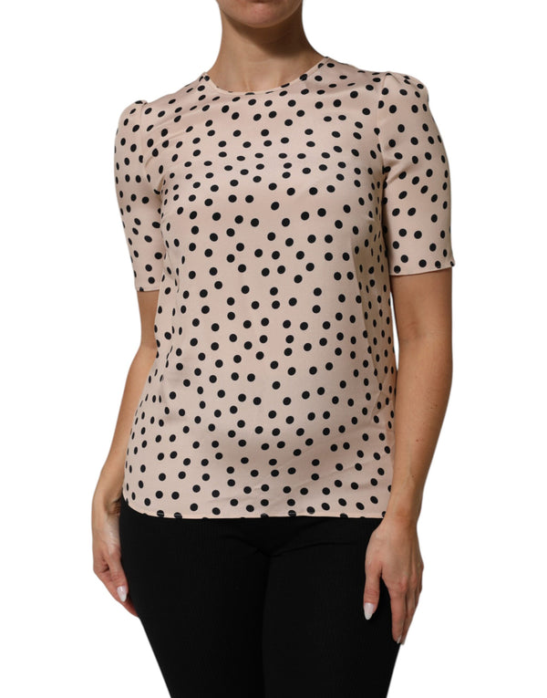 Dolce & Gabbana 100% Silk blouse in beige