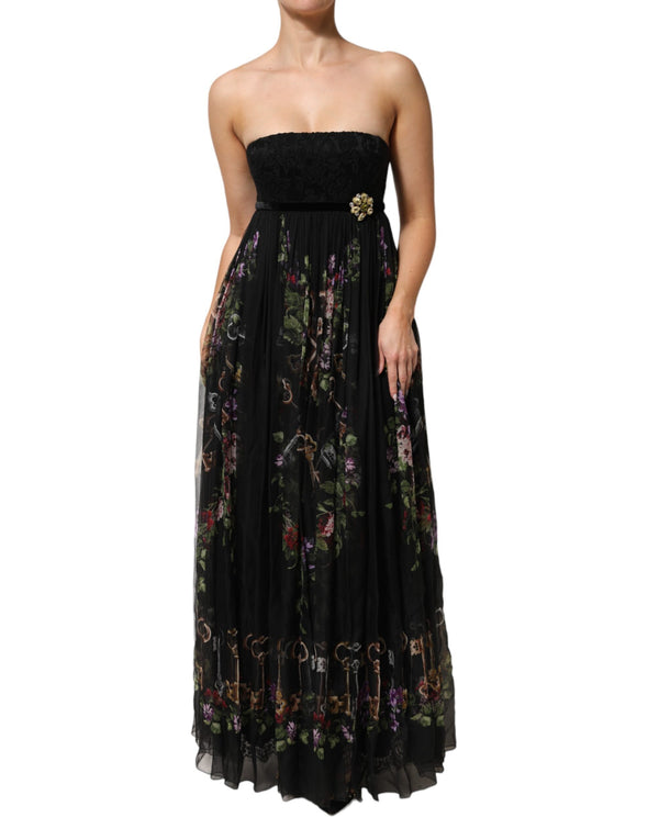 Dolce & Gabbana 63% Polyester dress in black
