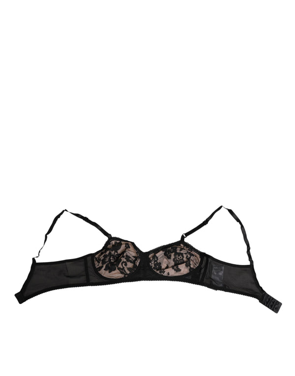 Dolce & Gabbana 80% Silk bra in black