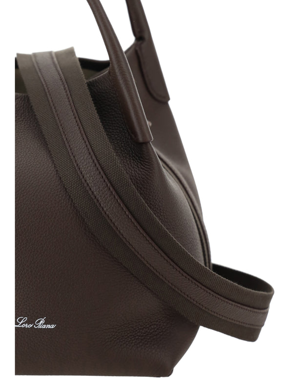 Bucket Bag Bale Dark Chocolate Leather Locorice/sun Go Calf (bos Taurus) Shoulder