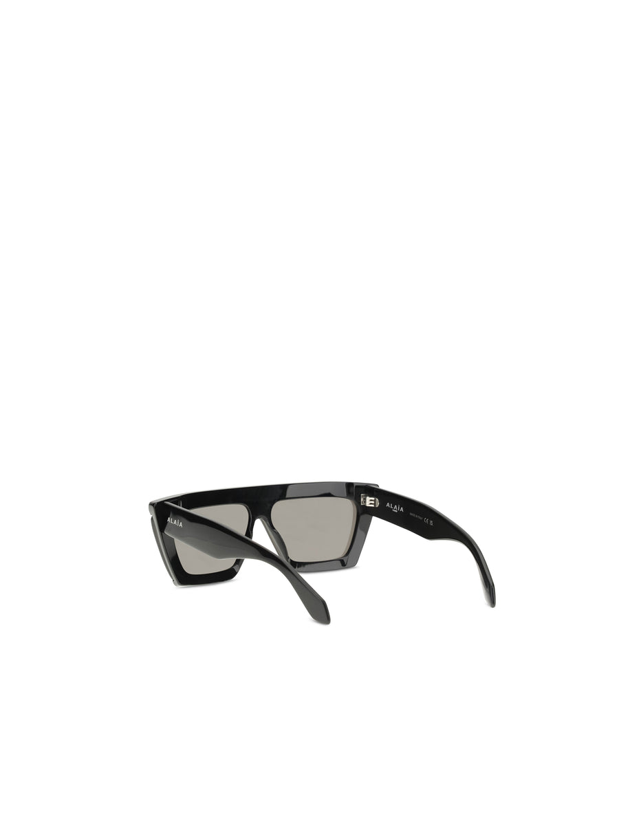 Mask Sunglasses Black-Grey Black/black/grey Acetate