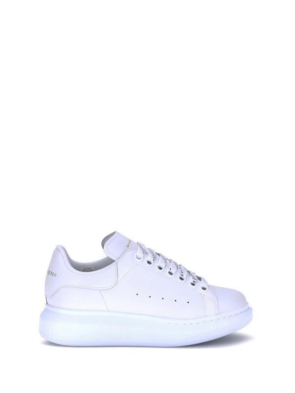 Alexander McQueen Upper: 100% calf leather; Sole: 100% rubber sneaker in white