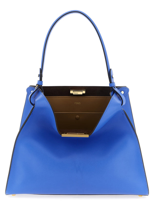 Fendi واي كتف حقيبة — أزرق