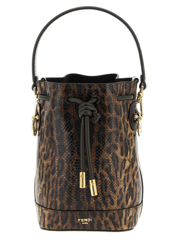 حقيبة دلو Fendi مون تريزور — بنني