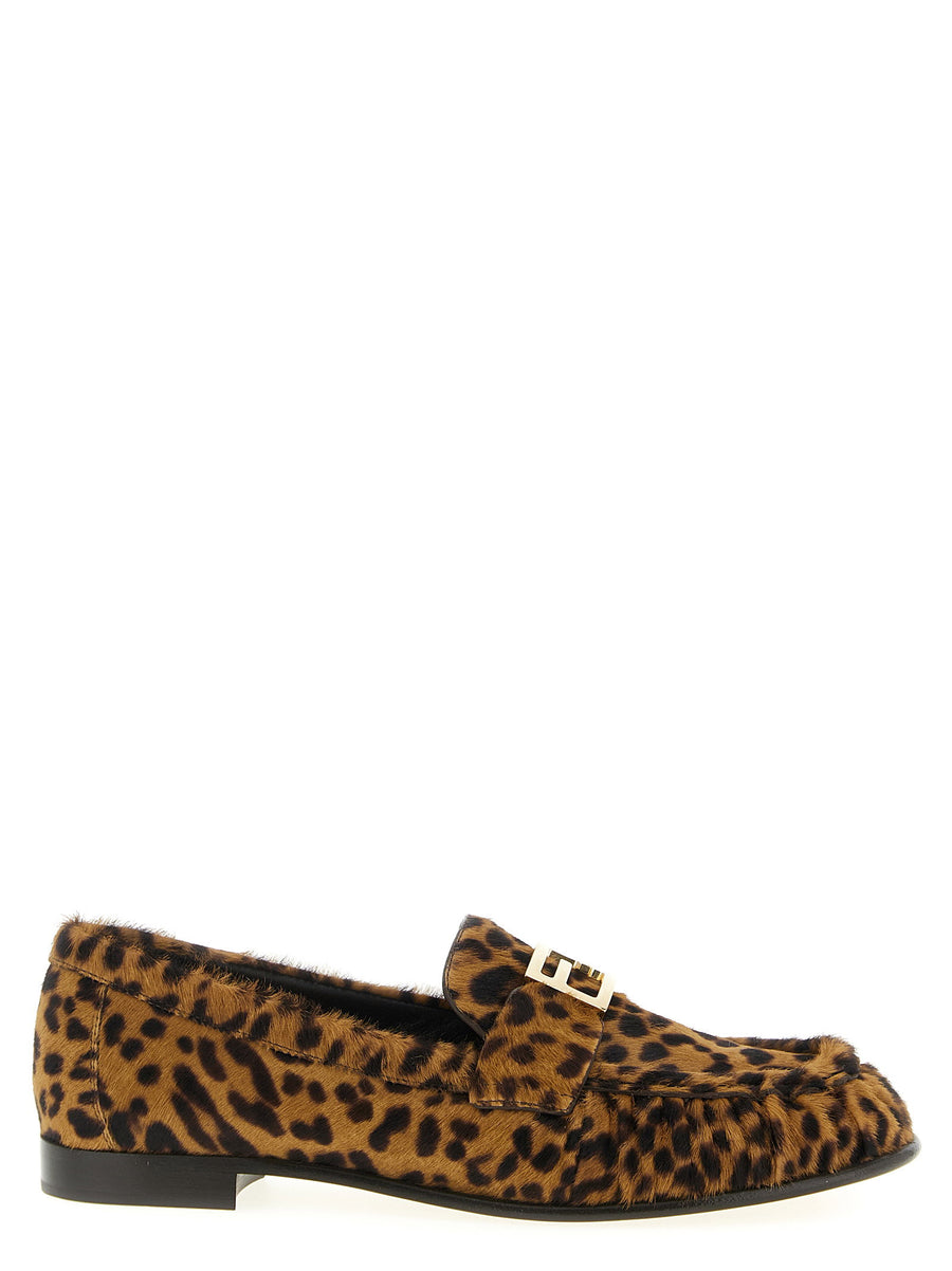 Fendi Baguette Loafer — Leopard