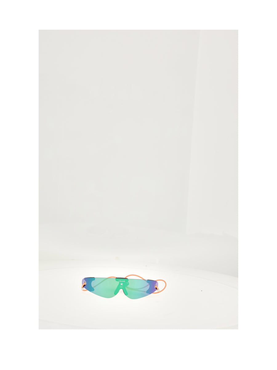 Sunglasses Runner Revo Blue Plastic