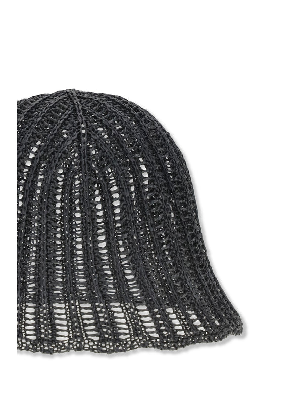 Hat Techno Raffia Black